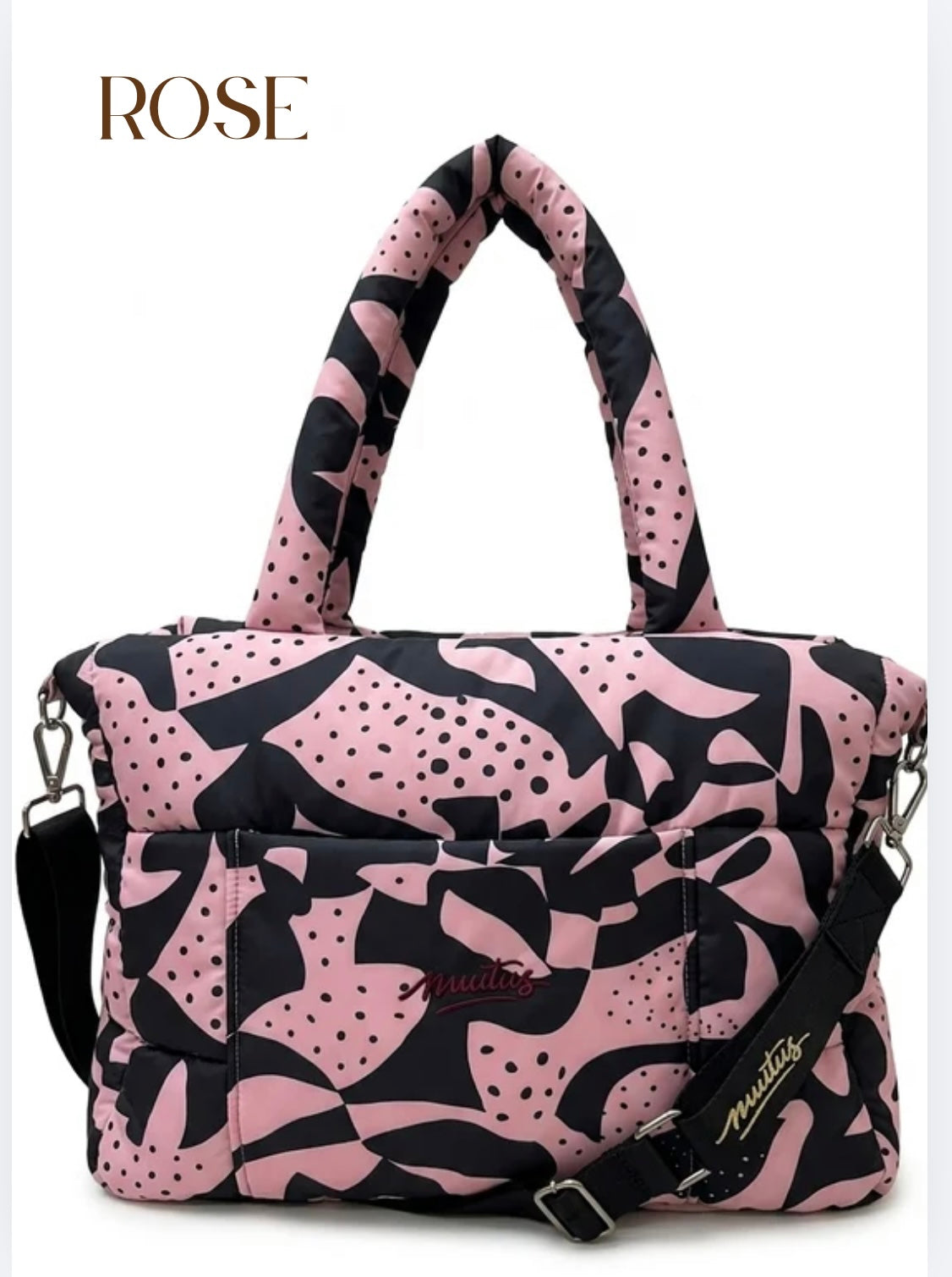Maxi Duffle Soft Rose